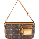 Louis Vuitton Monogram Canvas Limited Riveting Pochette Accessoires Handbag