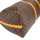 Louis Vuitton Monogram Canvas Keepall 55 Bandoulière Travel Bag