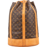 Louis Vuitton Monogram Canvas Randonnee GM Backpack Shoulder Bag