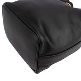Chanel Lambskin Drawstring CC Bucket Crossbody Bag