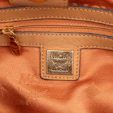 MCM Monogram Visetos Essential Drawstring Tote Handbag