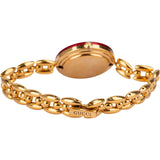 Gucci Gold Tone Change Bezel 1100L Bangle Woman Watch