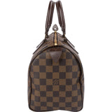 Louis Vuitton Monogram Damier Ebene Canvas Speedy 25 Handbag