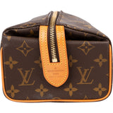 Louis Vuitton Monogram Canvas Trousse Patte Pression Cosmetic Pouch