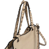 Valentino Garavani Grained Leather Rockstud Tote Shopper Handbag