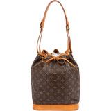 Louis Vuitton Monogram Canvas Sac Noé Grande Shoulder Bag
