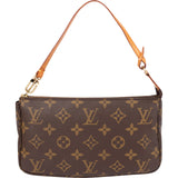Louis Vuitton Monogram Canvas Pochette Accessoires Handbag