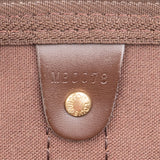Louis Vuitton Monogram Damier Ebene Keepall 55 Bandoulière Travel Bag