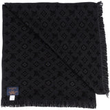 Louis Vuitton Wool Monogram Classic Schal Scarf - vintageandkickz