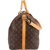 Louis Vuitton Monogram Canvas Keepall 55 Bandoulière Travel Bag