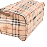 Burberry Haymarket Check Tote Shoulder Bag