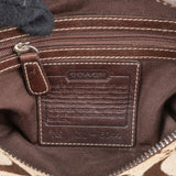 Coach Monogram Signature Demi Pouch Handbag