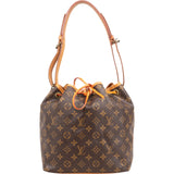 Louis Vuitton Monogram Canvas Sac Noé Petit Shoulder Bag