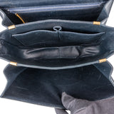 Céline Boxcalf Leather Carriage Triomphe Shoulder Bag