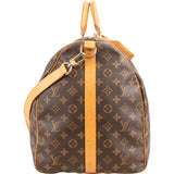 Louis Vuitton Monogram Canvas Keepall 60 Bandoulière Travel Bag