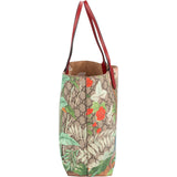 Gucci Monogram GG Supreme Canvas Floral Tian Tote Shoulder Bag