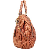 Miu Miu Matelassé Leather Coffer Handbag