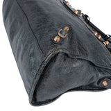 Balenciaga Blue Leather Classic City Handbag