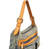Louis Vuitton Monogram Denim Baggy PM Shoulder Bag
