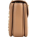 Celine Calfskin Classic Box Medium C Lock Crossbody Bag