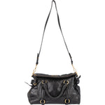 Miu Miu Vitello Lux Leather City Handbag - vintageandkickz