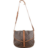 Louis Vuitton Monogram Canvas Saumur 35 Shoulder Bag