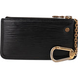 Louis Vuitton Noir Epi Leather Cles Key Pouch