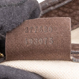Gucci Monogram GG Canvas Nubuk New Jackie Hobo Shoulder Bag