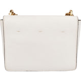 Fendi Blanco Patent Leather Kan U Flap Crossbody Bag