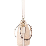Coach Monogram Signature Canvas Small Town Bucket Shoulder Bag
