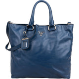 Prada Soft Calf Leather Tote Shoulder Bag