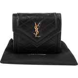 Saint Laurent Quilted Leather Small Envelope Wallet