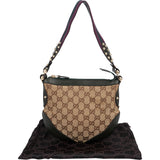 Gucci Monogram GG Canvas Studded Pelham Shoulder Bag