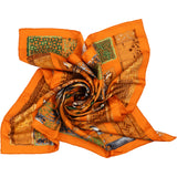 Hermès Les Masques Silk 90 Scarf Tuch
