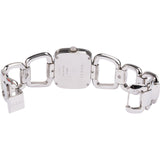 Gucci Silver Tone Horsebit 125.4 Diamonds Woman Watch