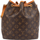 Louis Vuitton Monogram Canvas Sac Noé Petit Shoulder Bag
