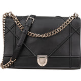 Christian Dior Calfskin Leather Diorama Crossbody Bag