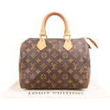 Louis Vuitton Monogram Canvas Speedy 25 Handbag