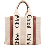 Chloé Canvas Small Woody Tote Handbag