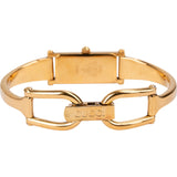 Gucci Gold Tone 1500L Bangle Woman Watch