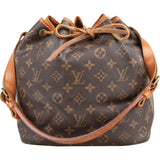 Louis Vuitton Monogram Canvas Sac Noé Petit Shoulder Bag
