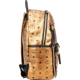 MCM Visetos Monogram Stark Studded 2 in 1 Backpack
