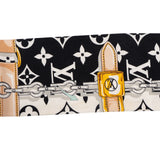Louis Vuitton Silk Ultimate Monogram Bandeau Twilly Tuch Scarf