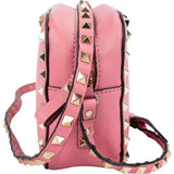 Valentino Garavani Leather Rockstud Camera Crossbody Bag