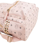 MCM Monogram Small Visetos Stark Side Studs Backpack
