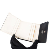 Chanel Quilted Caviar Leather Bifold Compact Wallet
