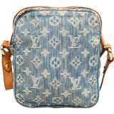 Louis Vuitton Monogram Denim Camera Crossbody Bag
