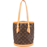 Louis Vuitton Monogram Canvas Bucket PM Shoulder Bag