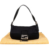 Fendi FF Monogram Baguette Shoulder Bag