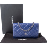 Chanel Quilted Lambskin Wallet On Chain Crossbody Bag